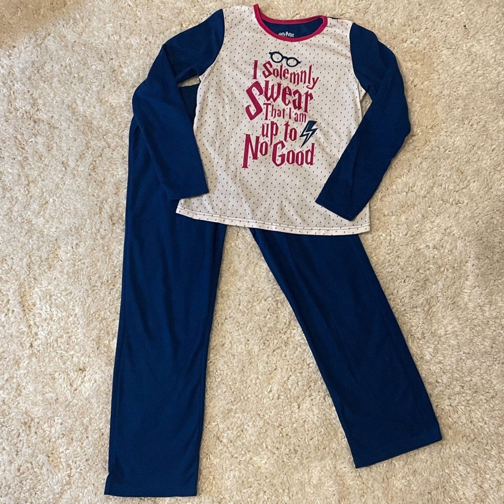 Cute Harry Potter Pajama Set